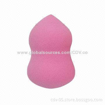 Cosmetic sponge, various colors, shapes and sizes are available